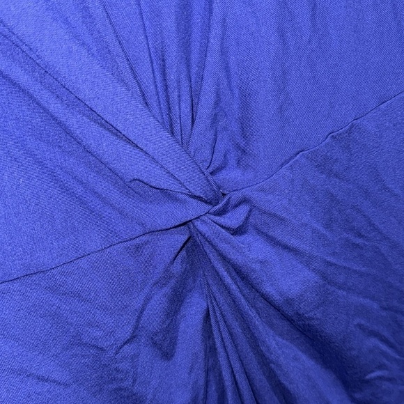 Ava & Viv dress blue knot front summer spaghetti straps adjustable NEW 1x - Picture 2 of 5